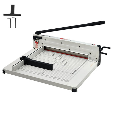 A3 Guillotine Paper Cutter, 400-Sheet, Metal Base