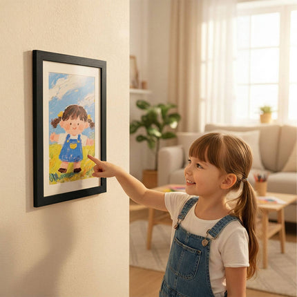 A4 Kids Art Frame, Front Display With Storage, Magnetic
