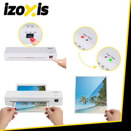 A4 Laminator 4-in-1 Set with Trimmer & 60 Pouches