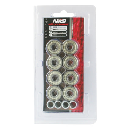 ABEC-5 Carbon Bearings, 8-Pack