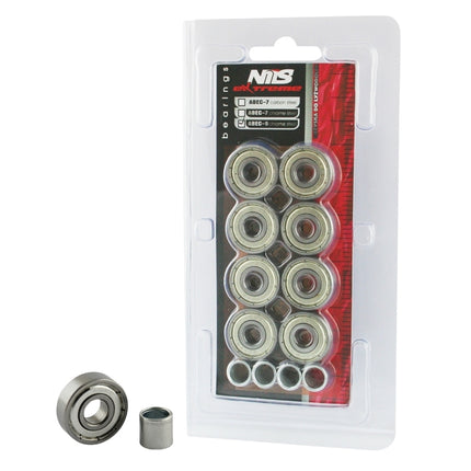ABEC-9 Chrome Bearings, Set of 8