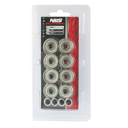 ABEC-9 Chrome Bearings, Set of 8