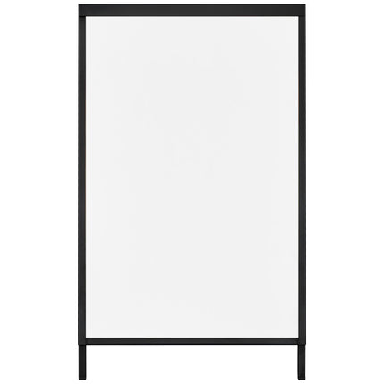 A-Frame Sidewalk Sign 24x36, Steel Double-Sided Frame