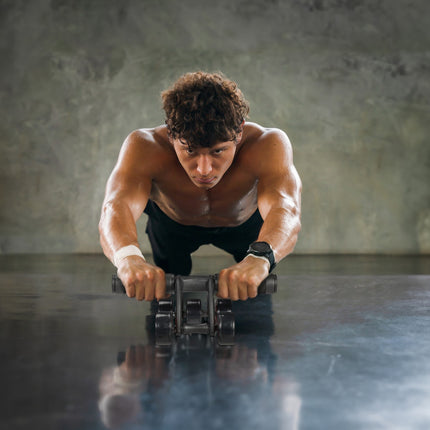 Ab Roller with Knee Mat – 5 Wheels for Core Training