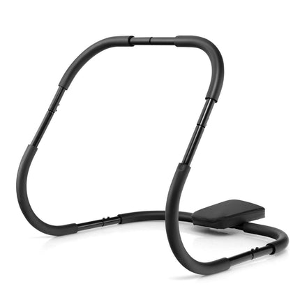 Abdominal Muscle Trainer with Soft Grip Strength Training Equipment Fitness Equipment Black