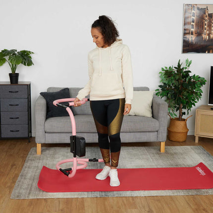 Abdominal exercise roll at home