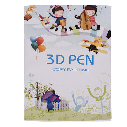 A book with templates for the Maaleo 22734 3D pen