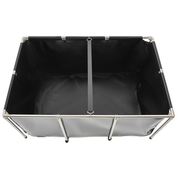 Above-Ground Fish Pond, 270 Gal PVC, View Panel, Drain