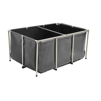 Above-Ground Fish Pond, 270 Gal PVC, View Panel, Drain