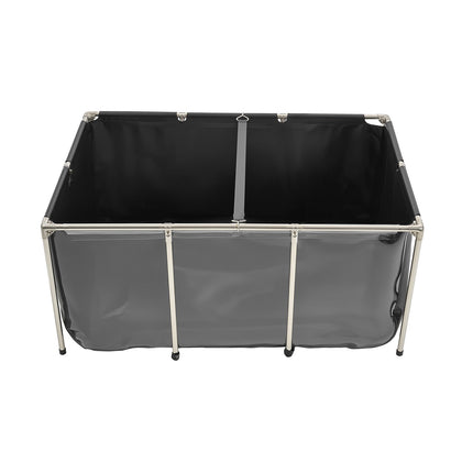 Above-Ground Fish Pond, 270 Gal PVC, View Panel, Drain