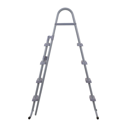 Above-Ground Pool Ladder, 4-Step Steel A-Frame, 300 lb