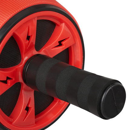 Abroller with knee protection
