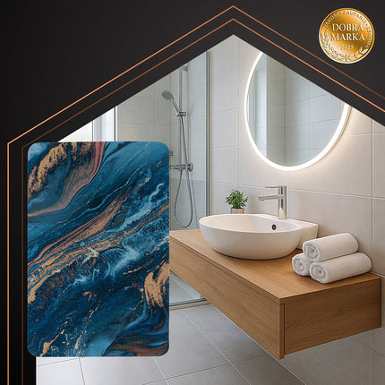 Absorbent Non-Slip Bathroom Rug 60x40cm, Quick-Dry