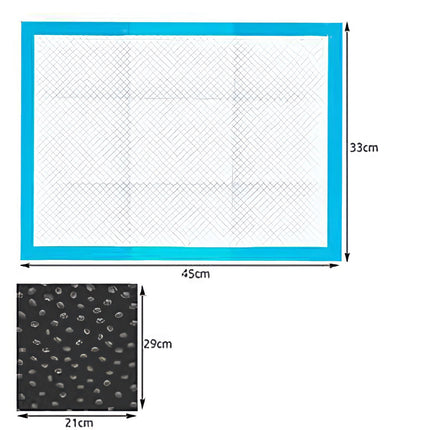 Absorbent hygienic pad - 100 pcs. + bags