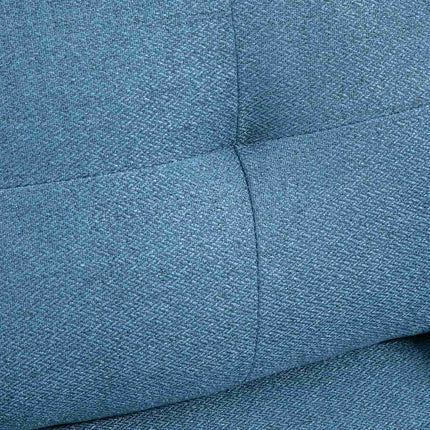 Accent Chair with Button Tufting, Removable Cushions, Black