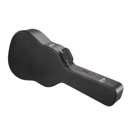 Acoustic Guitar Hard Case, Lock and Keys, Fits 39–41 in