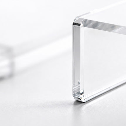 Acrylic Monitor Riser – Ergonomic Stand, 50 x 20 x 10 cm
