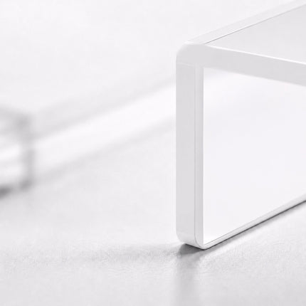 Acrylic Monitor Riser, White, 50x20x10 cm
