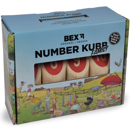Activity Game Number Kubb