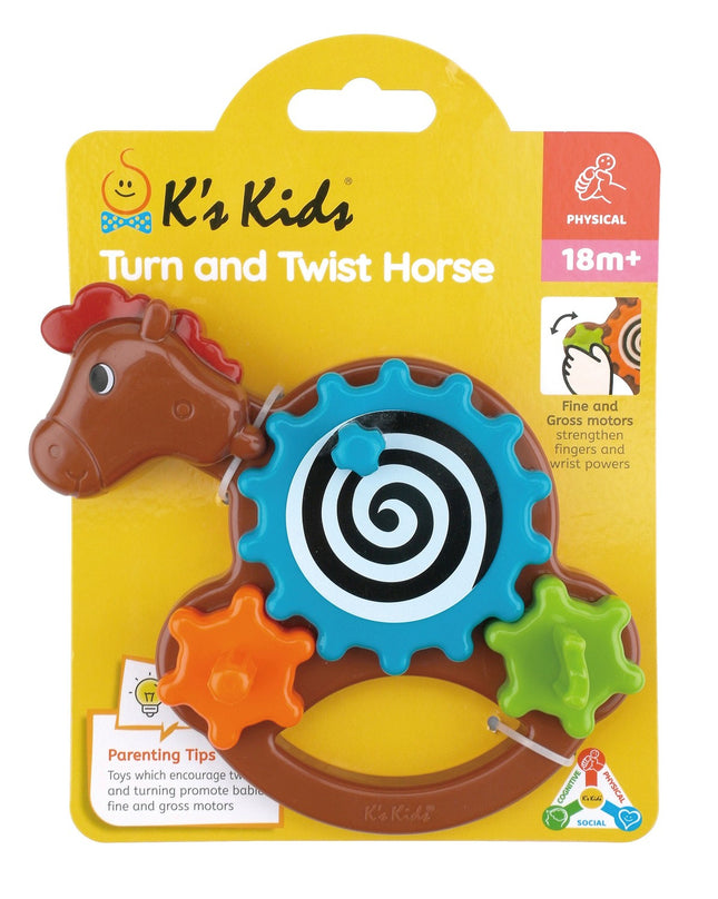 Activity Toy for Kids - Turn and Twist Horse