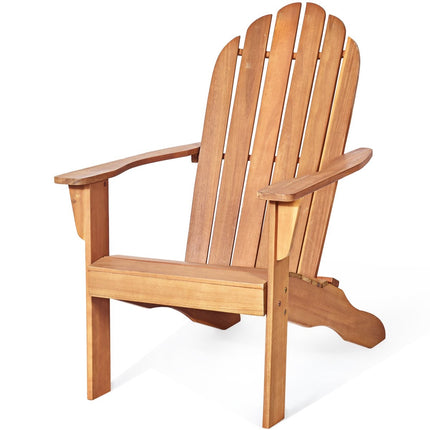 Adirondack Garden Chair – Acacia Wood, Ergonomic Design