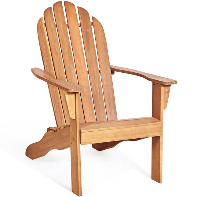 Adirondack Garden Chair – Acacia Wood, Ergonomic Design