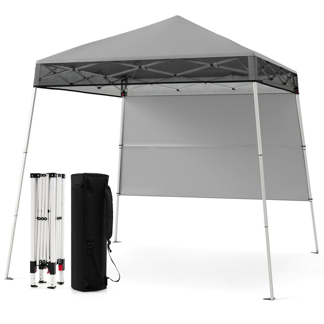 Adjustable 2x2m Pop-Up Gazebo with Sidewall, Waterproof