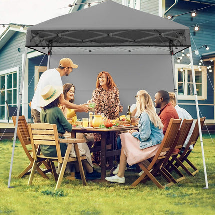 Adjustable 2x2m Pop-Up Gazebo with Sidewall, Waterproof