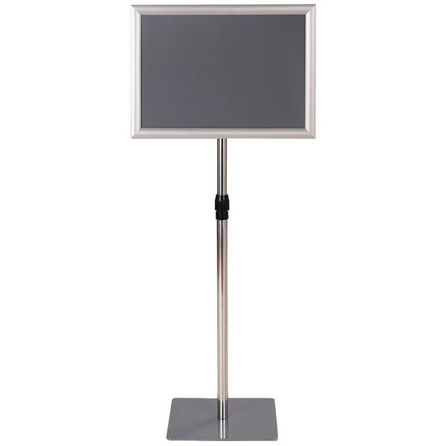 Adjustable A3 Poster Stand, Silver/Black, 42x29.5 cm
