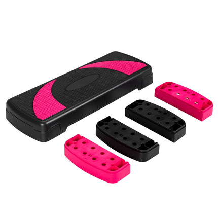 Adjustable Aerobic Stepper, 3 Heights, 250kg Capacity