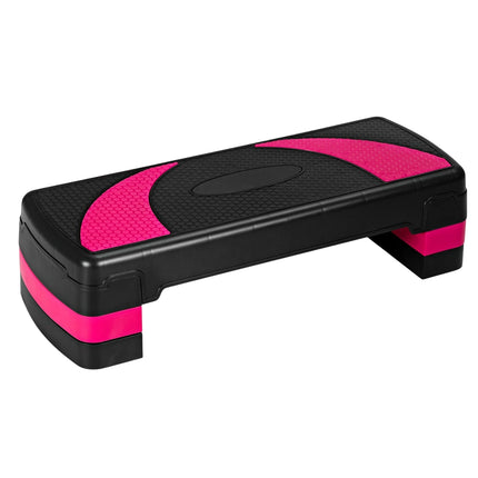 Adjustable Aerobic Stepper, 3 Heights, 250kg Capacity