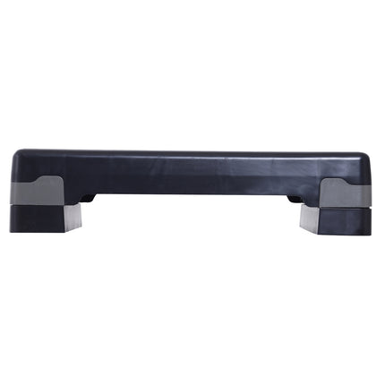 Adjustable Aerobic Stepper, 68x29x15cm, Black/Grey