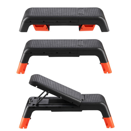 Adjustable Aerobic Step with Bench Function, Commercial Use