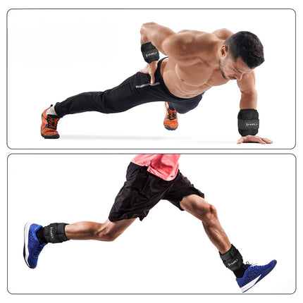 Adjustable Ankle & Wrist Weights, 2 x 1.5kg