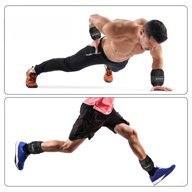 Adjustable Ankle & Wrist Weights, 2 x 2.5kg