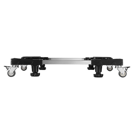 Adjustable Appliance Dolly Base, 1100 lb, 8 Locking Wheels