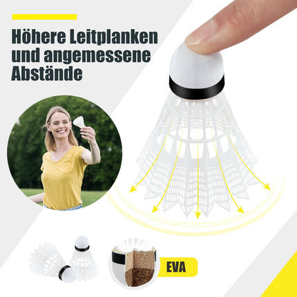 Adjustable Badminton Net Set with Stand and Carry Bag
