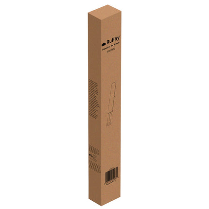 Adjustable Bamboo Drawer Organizer, White, 4-Pack