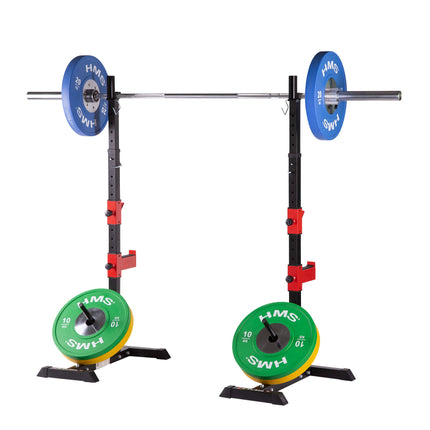 Adjustable Barbell Stands – Weightlifting, Home Gym