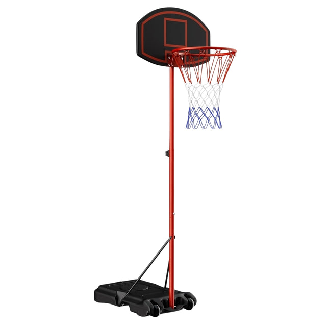 Adjustable Basketball Hoop, 158-218 cm, Indoor/Outdoor