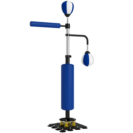 Adjustable Boxing Stand with Speedballs and Kick Pad