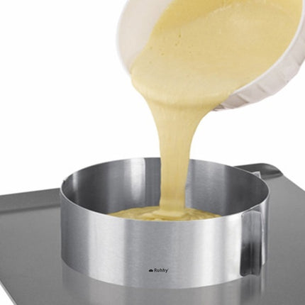Adjustable Cake Tin Rim, Stainless Steel, 16-30cm