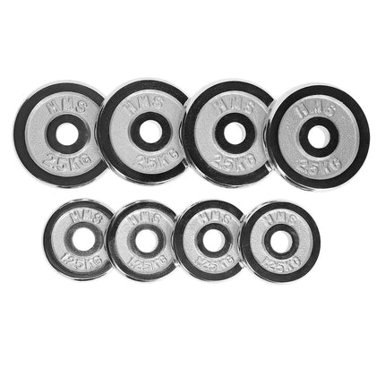 Adjustable Chrome Dumbbells with Case, 20kg