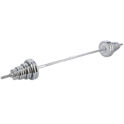 Adjustable Chrome Dumbbells with Case, 55kg