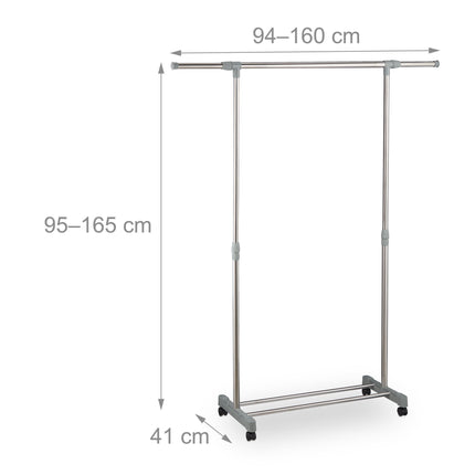 Adjustable Clothes Rack Wheels