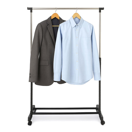 Adjustable Clothing Rack with Wheels – Height Adjustable