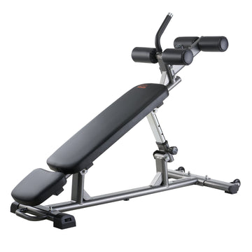 Adjustable Decline Ab Bench, 4-Level, Crunch Handle, 454 kg
