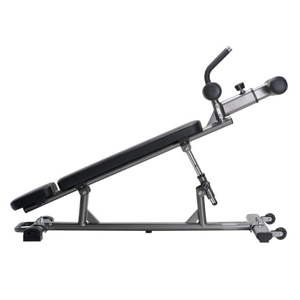 Adjustable Decline Ab Bench, 4-Level, Crunch Handle, 454 kg