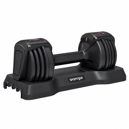 Adjustable Dumbbell Set, 11 kg with Quick-Change Mechanism