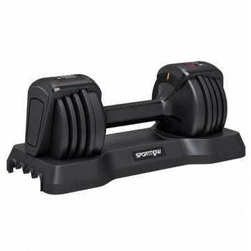 Adjustable Dumbbell Set, 11 kg with Quick-Change Mechanism
